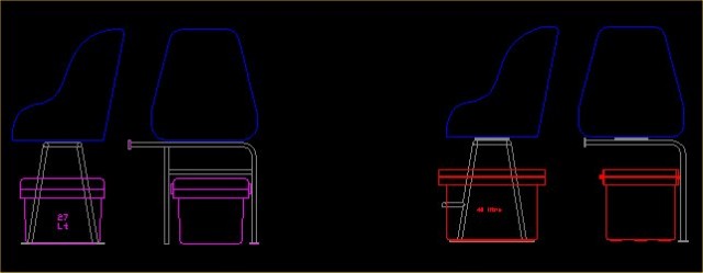 Under seat storage